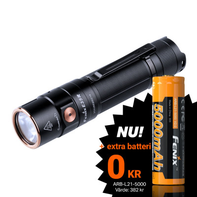 Ficklampa Fenix E35R, 3100 lm + extrabatteri