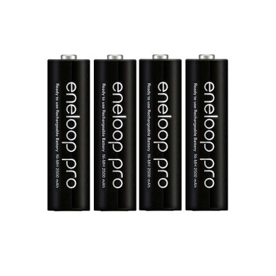 Laddningsbart batteri Eneloop Pro AA 2500 mAh 4 st