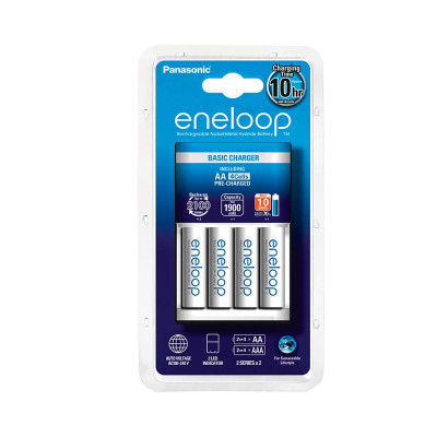 Laddare eneloop 4xAA 1900 mAh