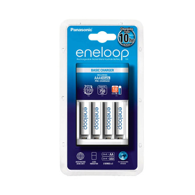 Laddare eneloop 4xAAA 750 mAh