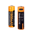 Rechargeable battery Fenix ARB-L14-1600U USB 14500