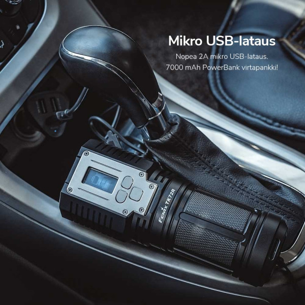 Ficklampa Fenix TK72R, 9000 lm - UTGÅTT