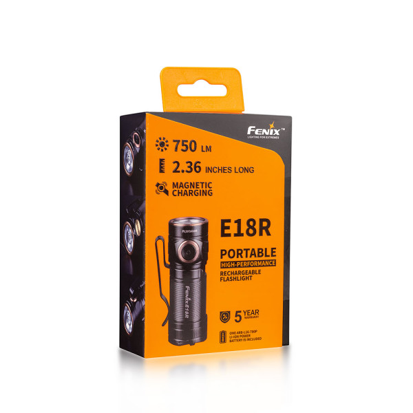 Ficklampa Fenix E18R, 750 lm - UTGÅTT