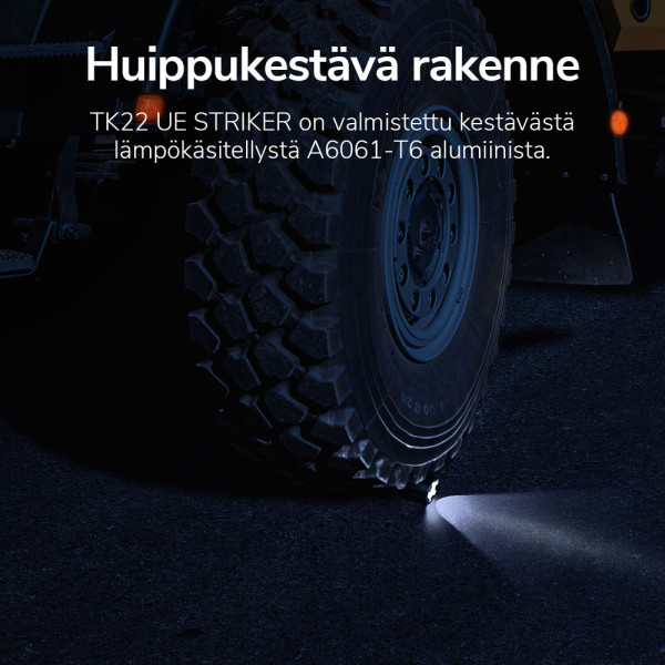 Ficklampa Fenix TK22UE Striker, 1600 lm
