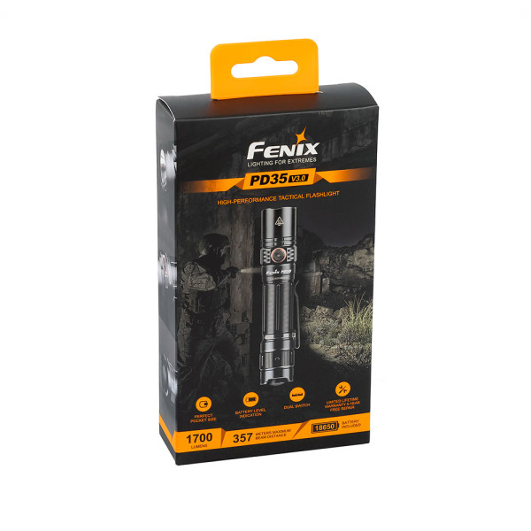 Ficklampa Fenix PD35 V3.0, 1700 lm