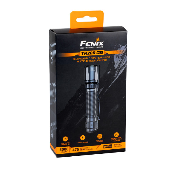 Ficklampa Fenix TK20R V2, 3000 lm