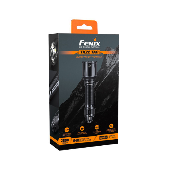 Ficklampa Fenix TK22 TAC, 2800 lm