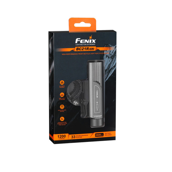 Cykellampa Fenix BC21R V3.0, 1200 lm