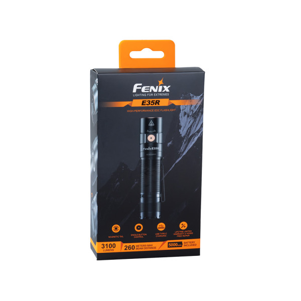 Ficklampa Fenix E35R, 3100 lm