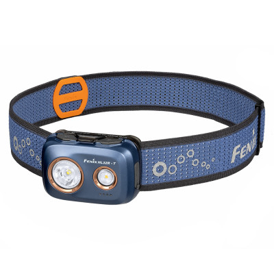 Pannlampa Fenix HL32R-T, blå, 800 lm