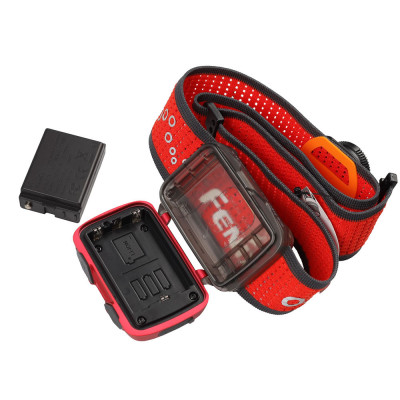 Pannlampa Fenix HL32R-T röd, 800 lm