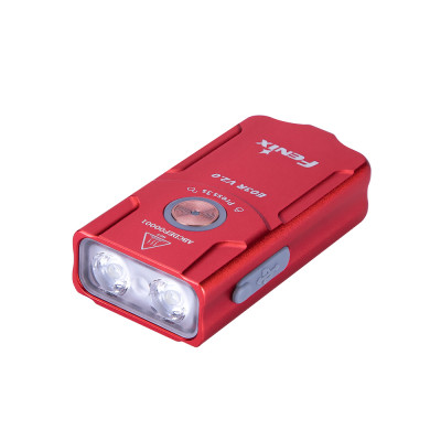 Nyckelringslampa Fenix E03R V2.0 RÖD, 500 lm - UTGÅT