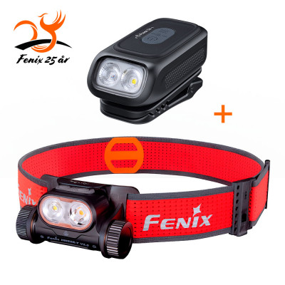 Pannlampa Fenix HM65R-T V2.0 + E04R Bundle