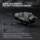 Vapenlampa Fenix GL23R grön lasersikte, 1200 lm