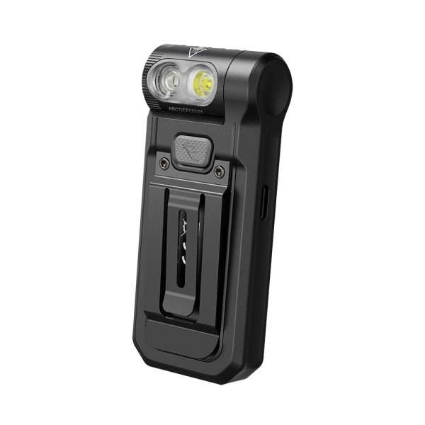 Ficklampa/klämlampa Fenix SW05R RED MIL-grön, 150 lm