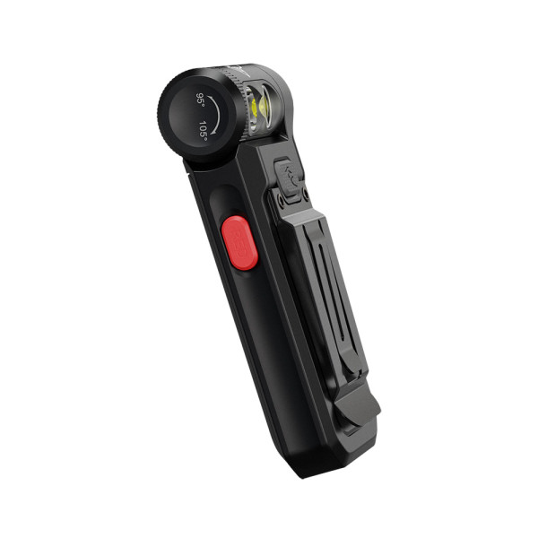 Ficklampa/klämlampa Fenix SW05R RED MIL-grön, 150 lm