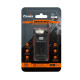 Ficklampa/klämlampa Fenix SW05R RED svart, 150 lm
