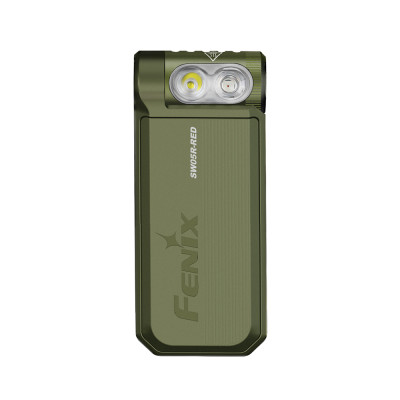 Flashlight/clip light Fenix SW05R RED MIL green, 150 lm