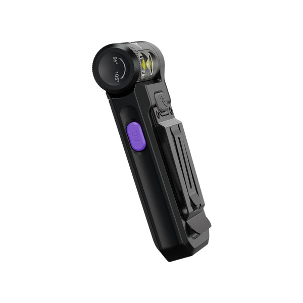 Ficklampa/klämlampa Fenix SW05R UV, 150 lm