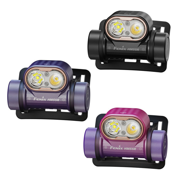 Pannlampa Fenix HM55R, nebula, 1200 lm