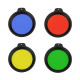 Färgfilterset för HT18R-ficklampa (HT18 / HT18R / HT18R V2.0)