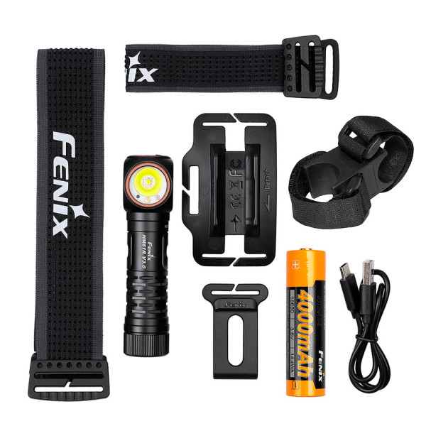 Hjälmlampa Fenix HM61R V3.0, 1800 lm