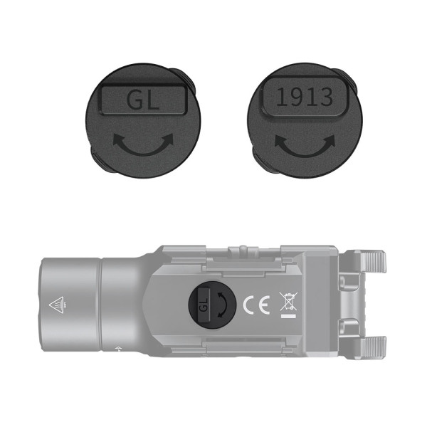 Skenplatta Glock/1913 till GL19R V2 