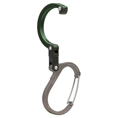 HEROCLIP Small versatile carabiner, forest green - DISCONTINUED HEROCLIP Small versatile carabiner, forest green - DISCONTINUED